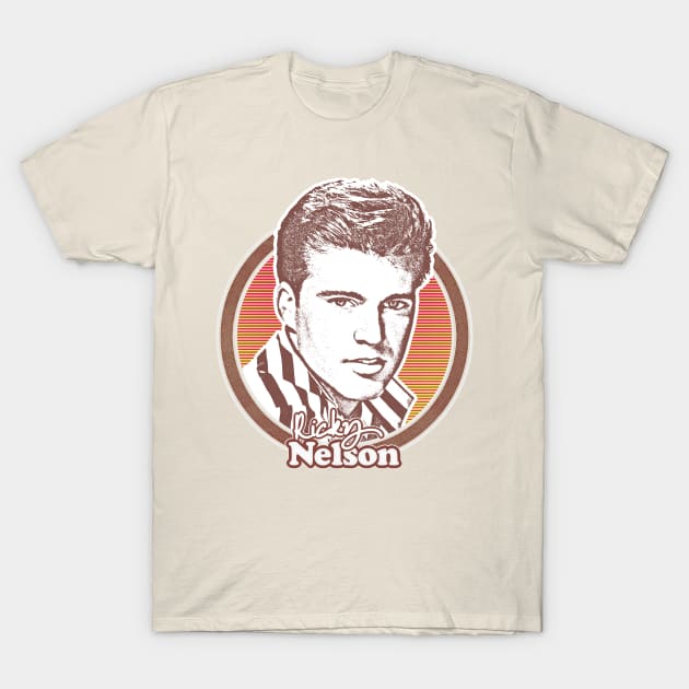 Ricky Nelson / 50s Retro Rock & Roll Aesthetic T-Shirt by DankFutura